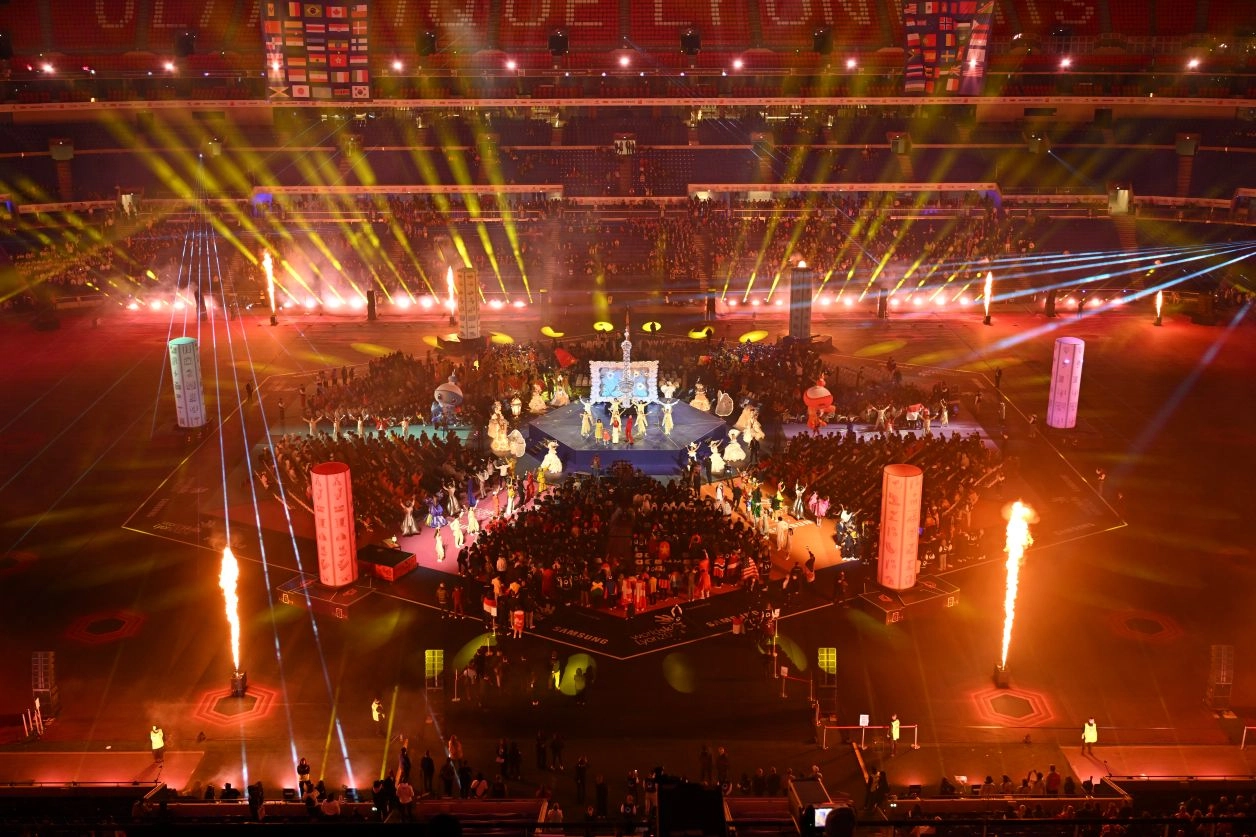 Shanghai Performance of Closing Ceremony of the 47th World Skills Competition Lyon2024
