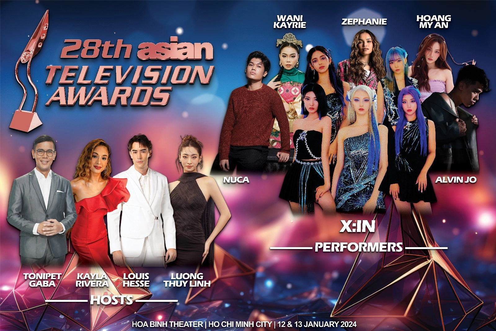 28th Asian Television Awards at Ho Chi Minh