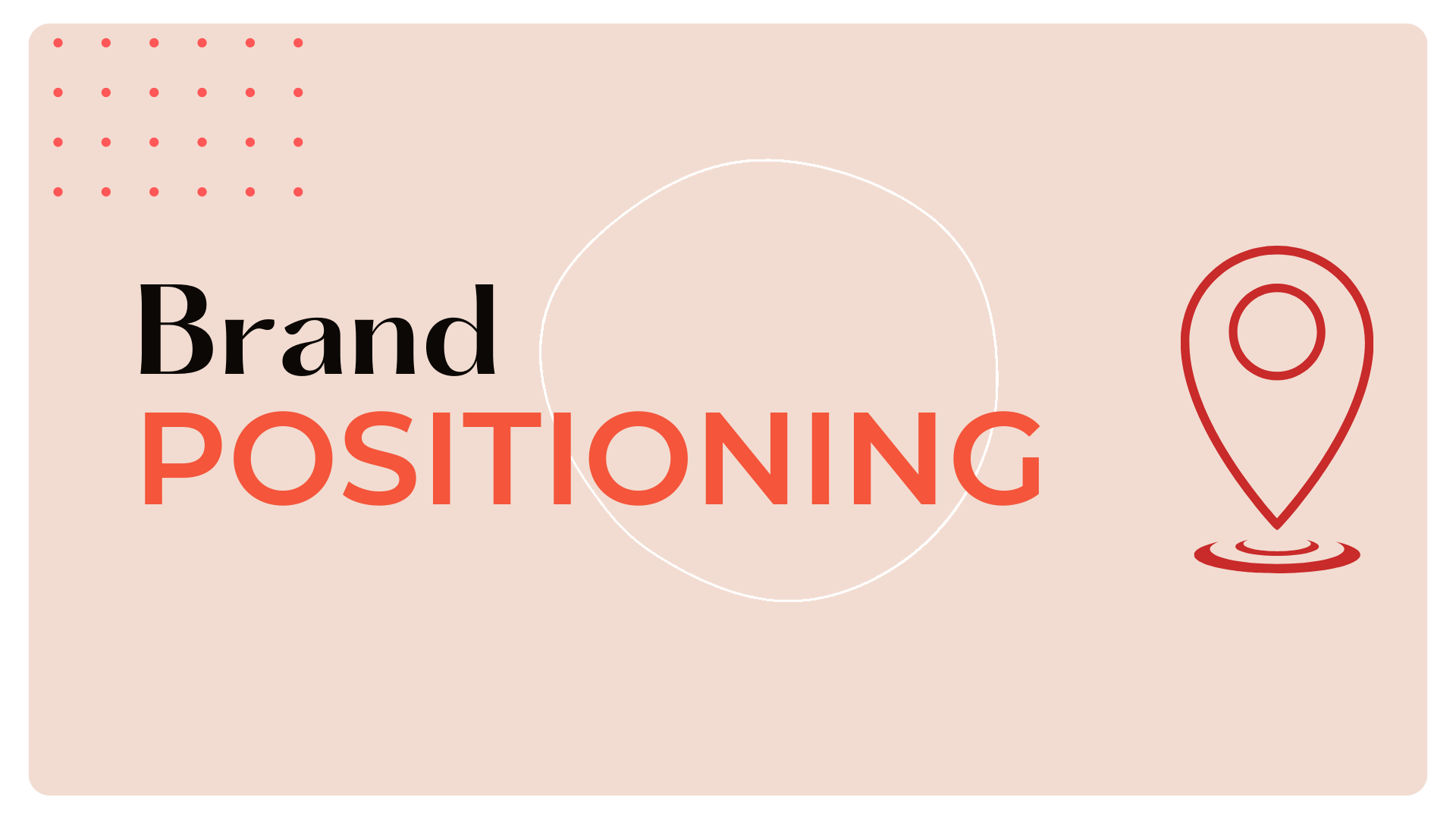 What is brand positioning?