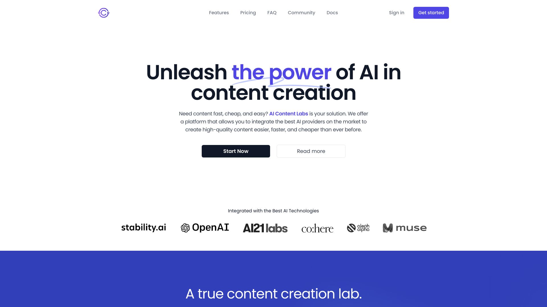 AI Content Labs: Transforming Content Creation 1