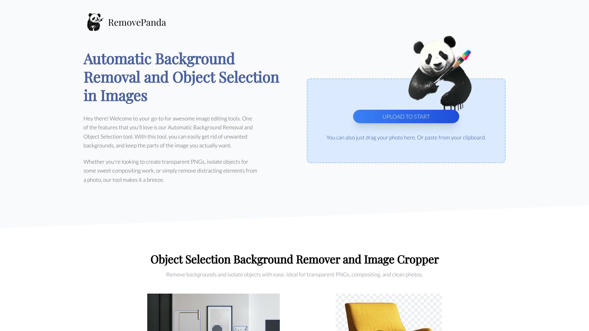 One-click Background Removal Tool 1
