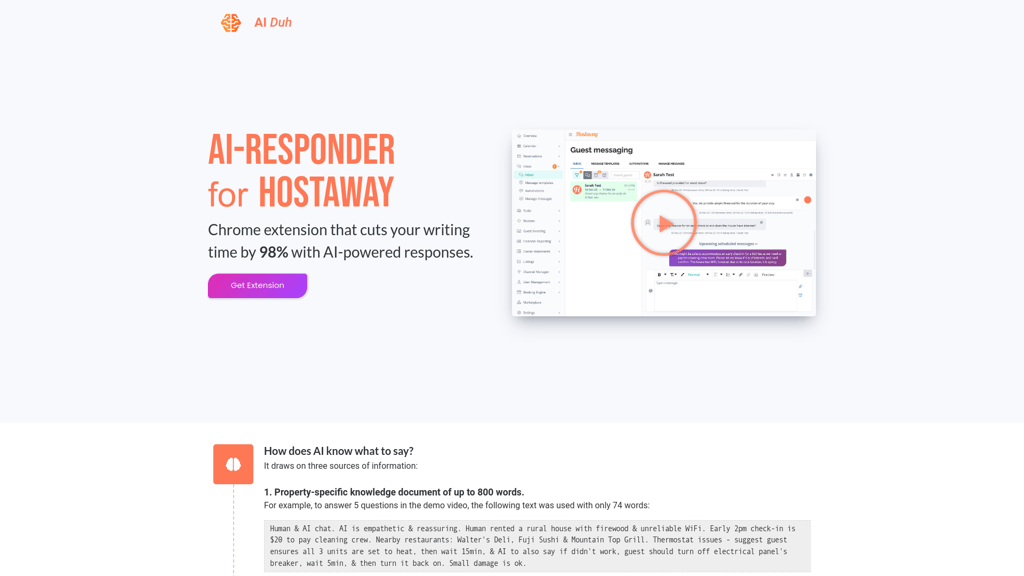 AI Duh - Streamline Communications 1
