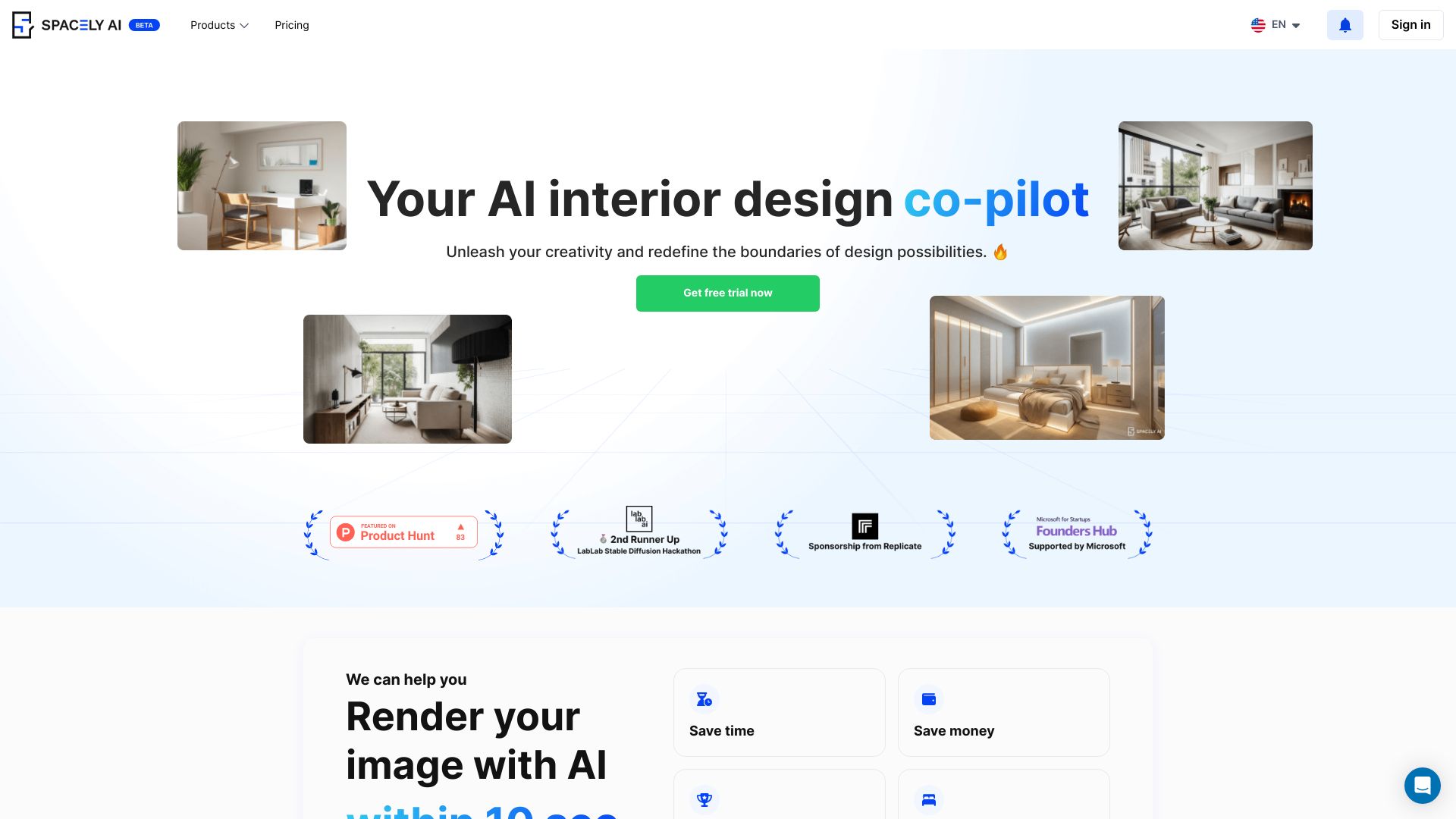 Spacely AI: AI-Powered Interior Design Tool 2