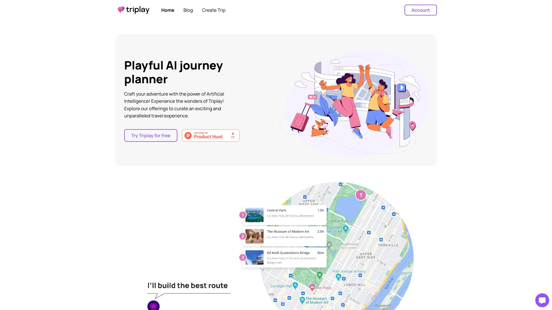Triplay.ai - Personalized Travel Planning 2