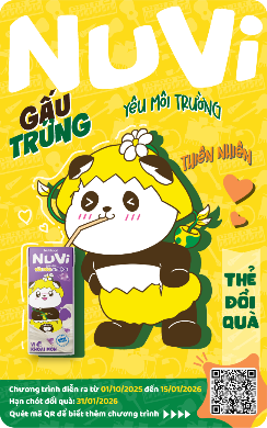 A box of food with cartoon character