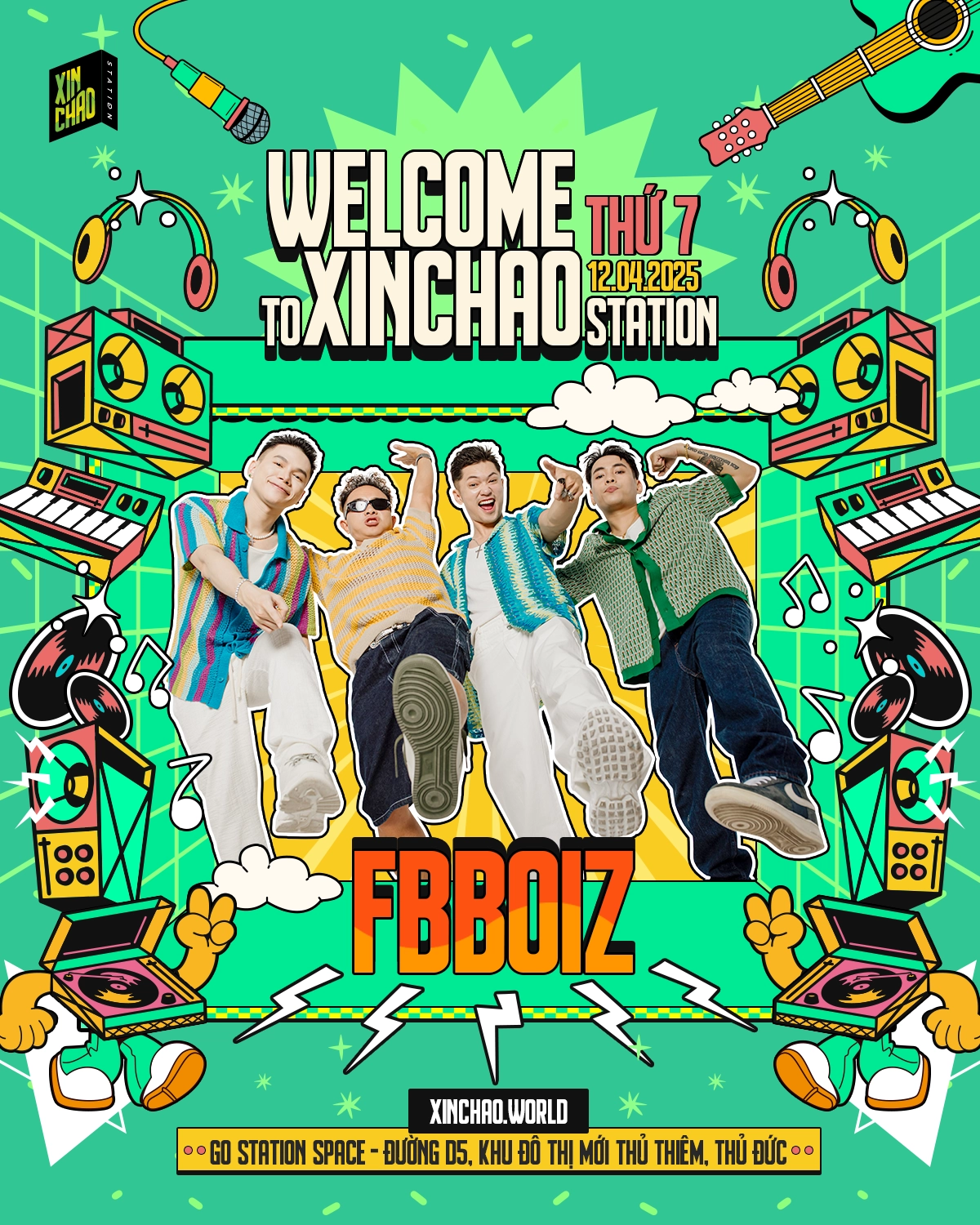 FBBOIZ - TÊN TÔI VIỆT NAM | Live at Busking Show Xin Chào Station