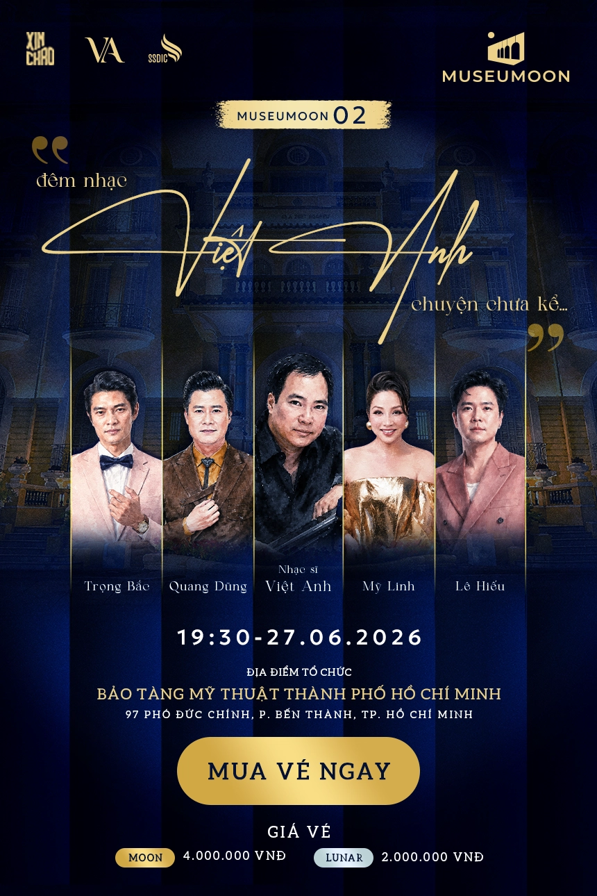 MUSEUMOON 02: đêm nhạc VIỆT ANH • chuyện chưa kể…