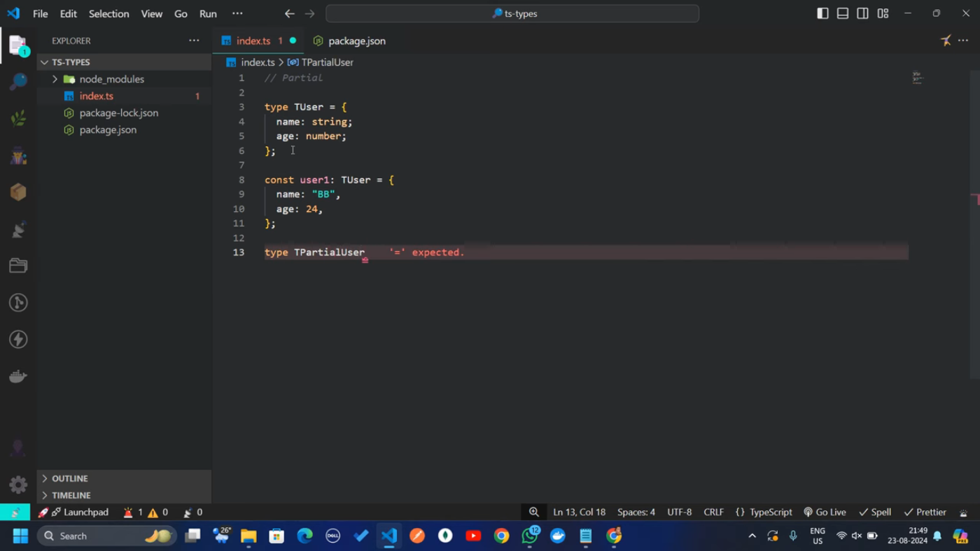 TypeScript Interface