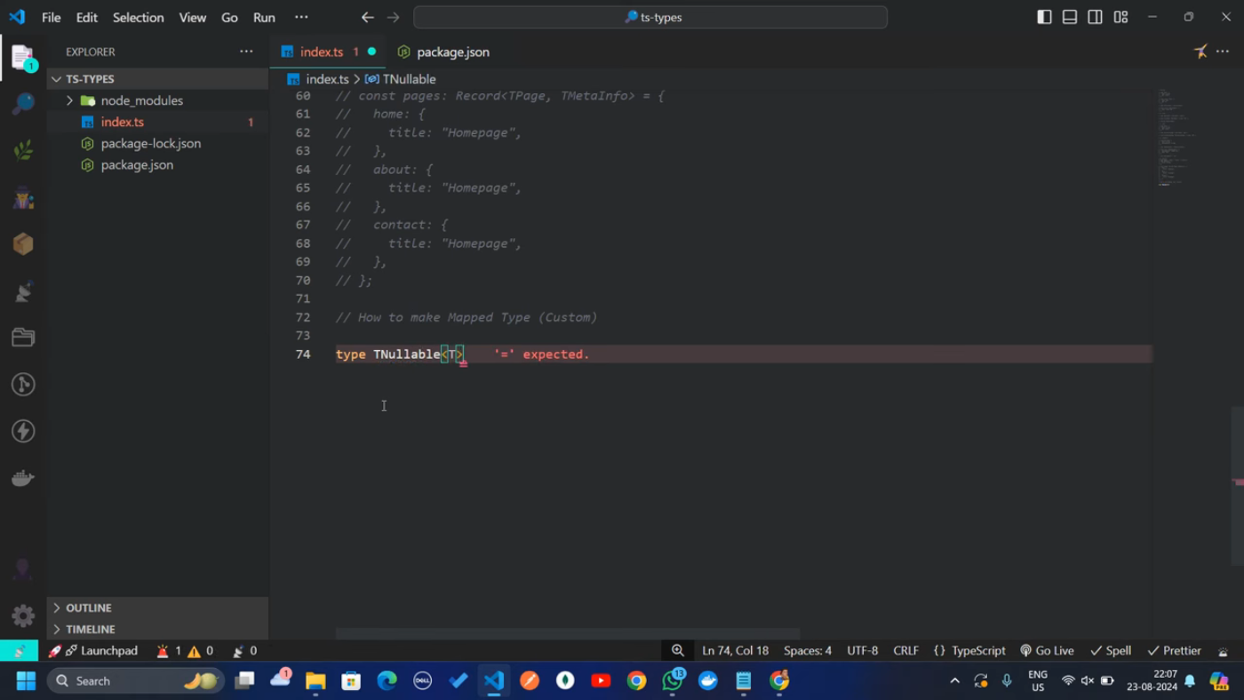 TypeScript Type Inference