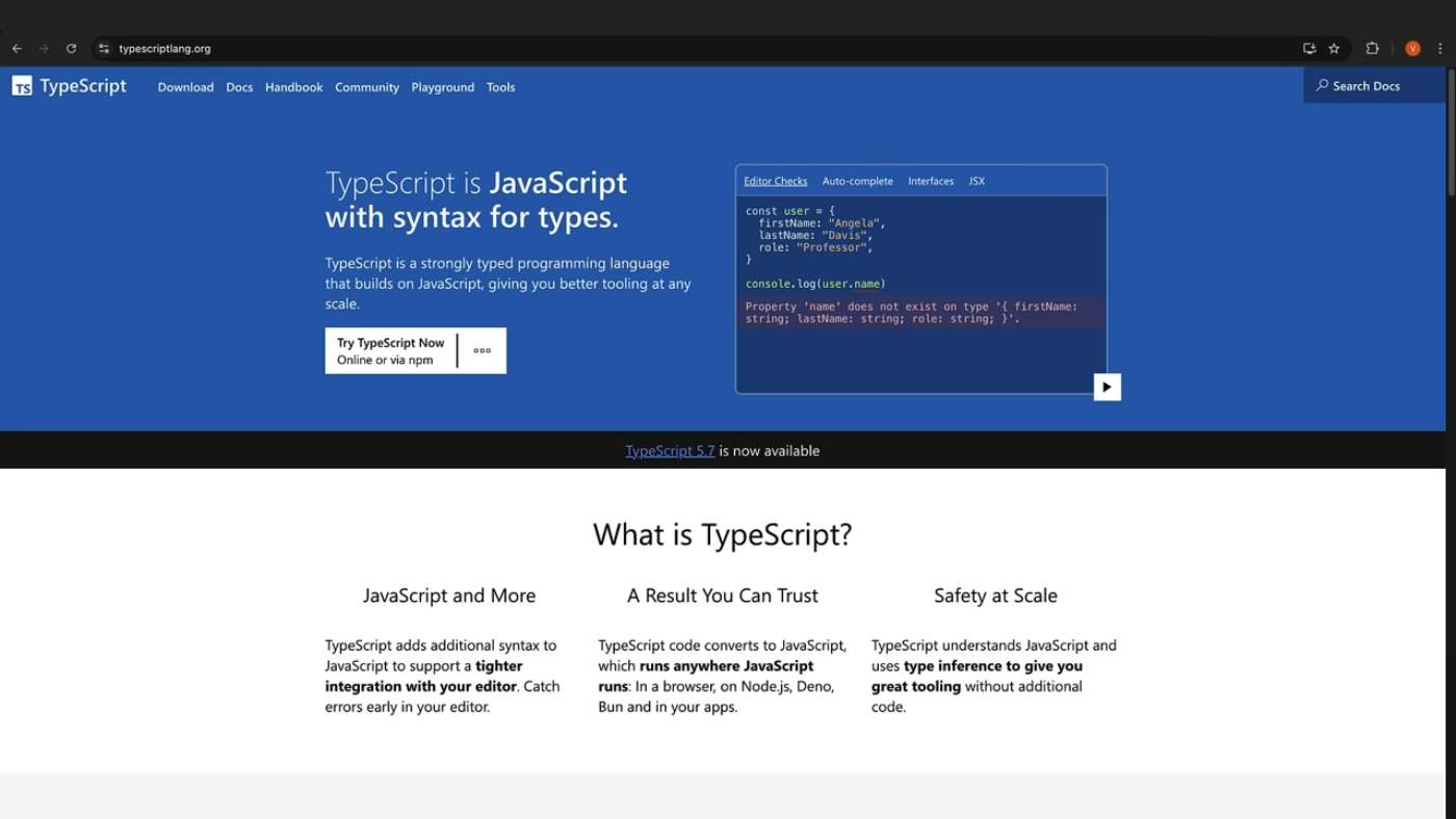 TypeScript