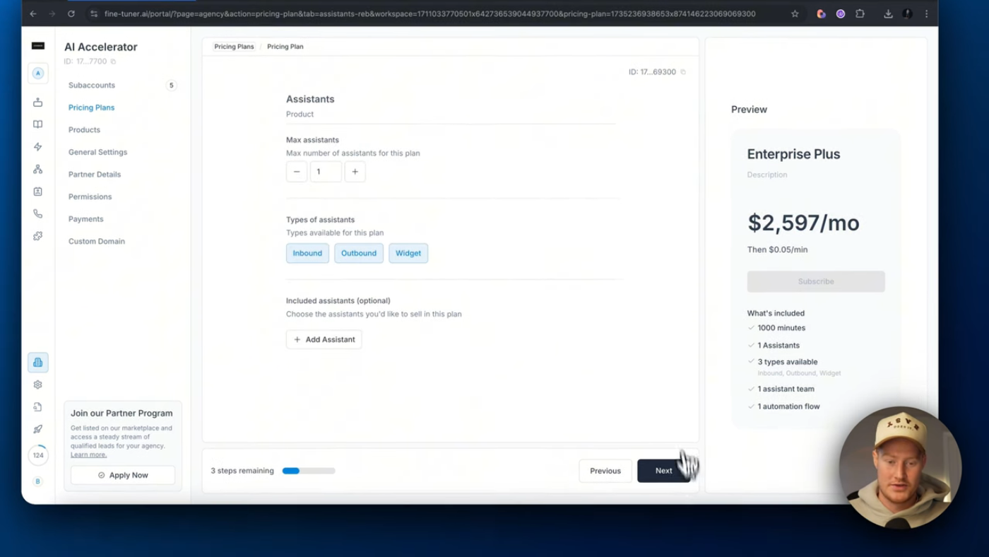 Pricing Plan