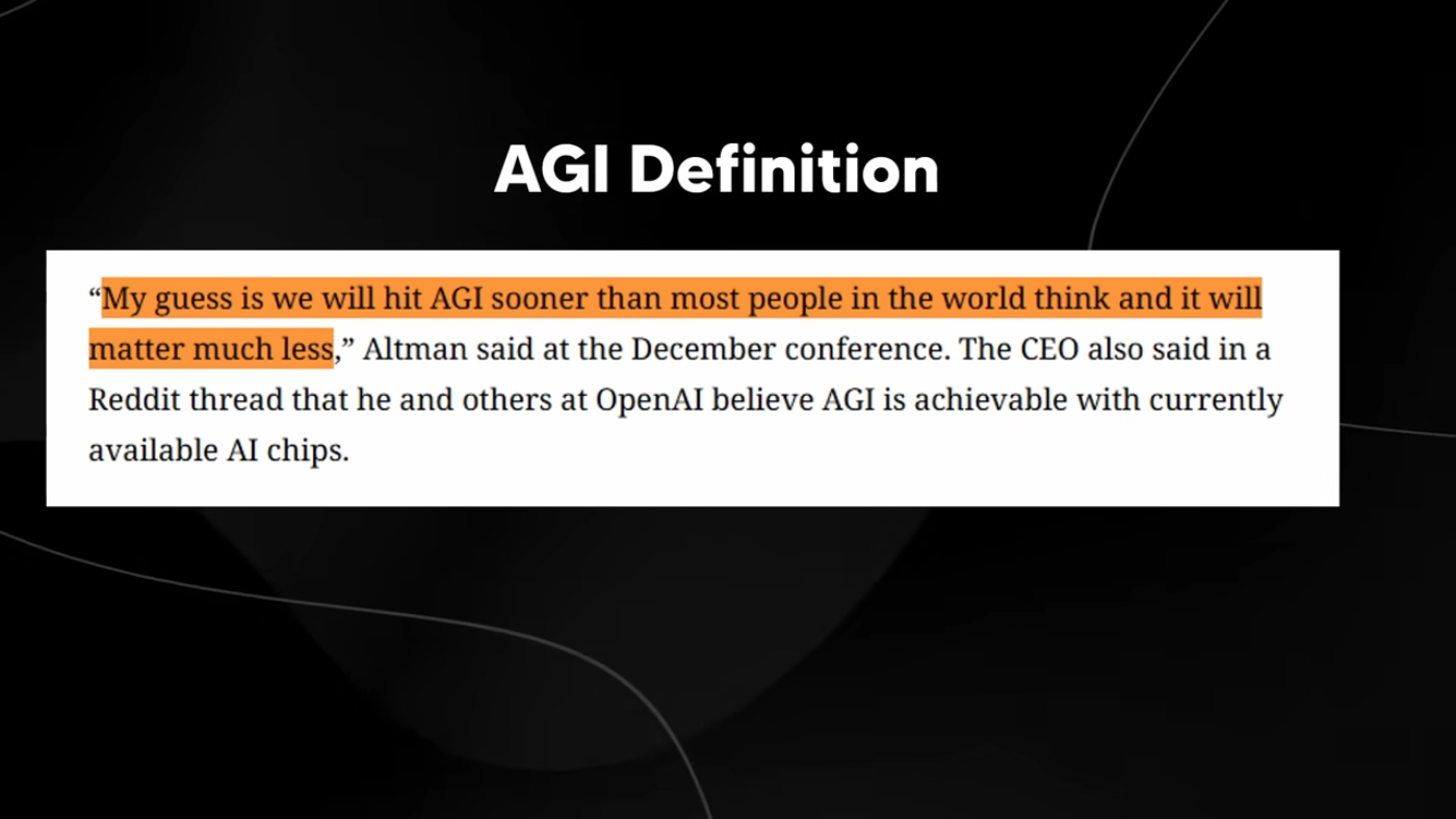 New AGI Definition